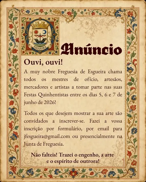 FESTAS QUINHENTISTAS 2026