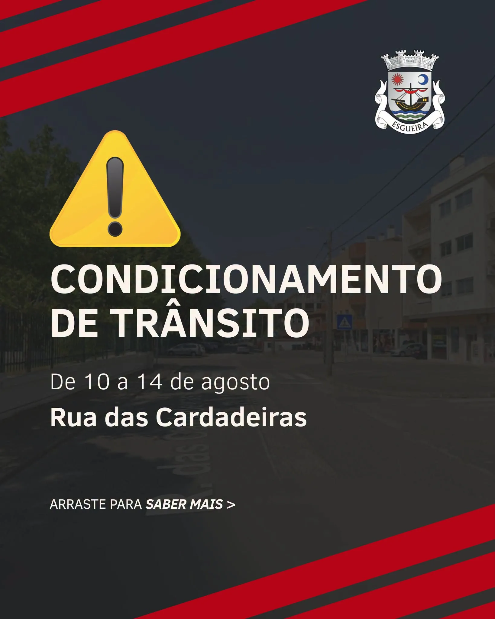 ALERTA - Condicionamento de Trânsito